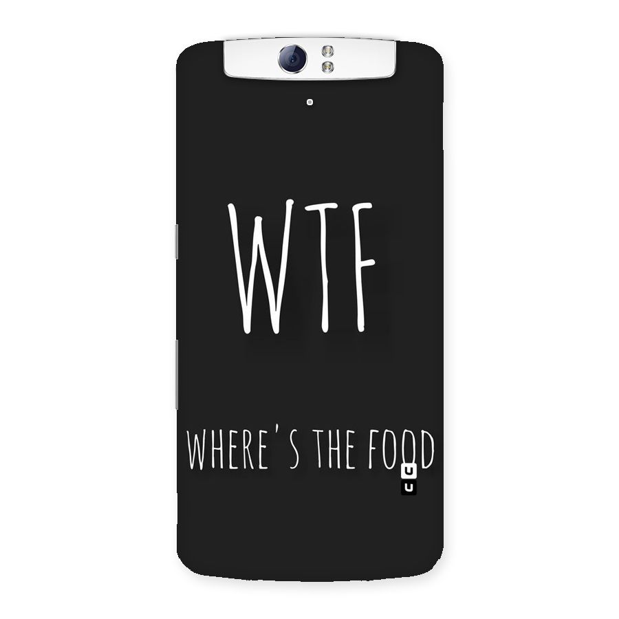 Where The Food Back Case for Oppo N1