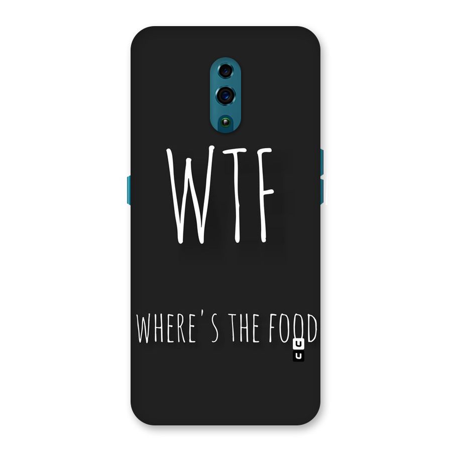 Where The Food Back Case for Oppo Reno