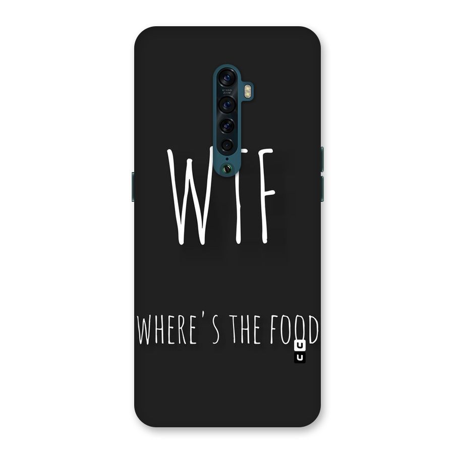 Where The Food Back Case for Oppo Reno2