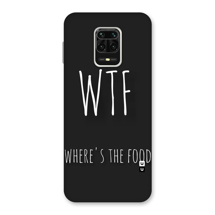 Where The Food Back Case for Poco M2 Pro