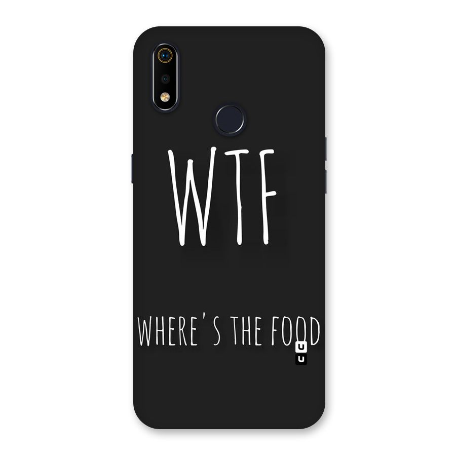 Where The Food Back Case for Realme 3i