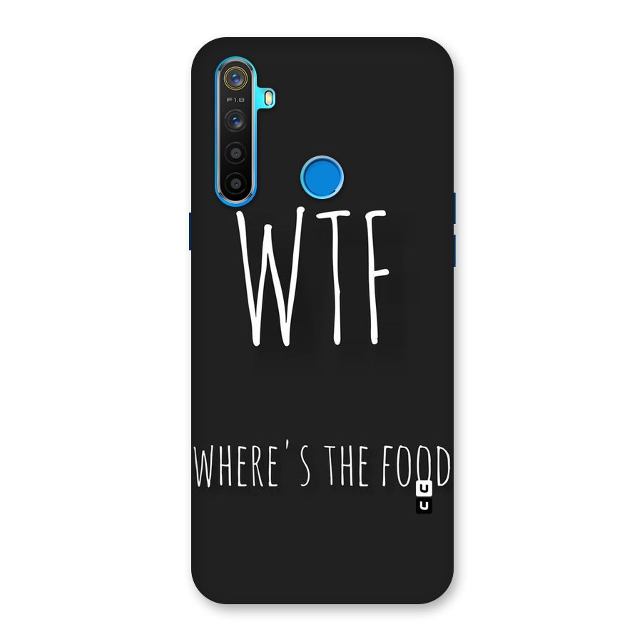 Where The Food Back Case for Realme 5