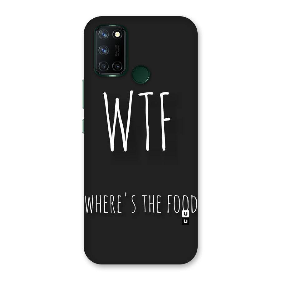 Where The Food Back Case for Realme 7i
