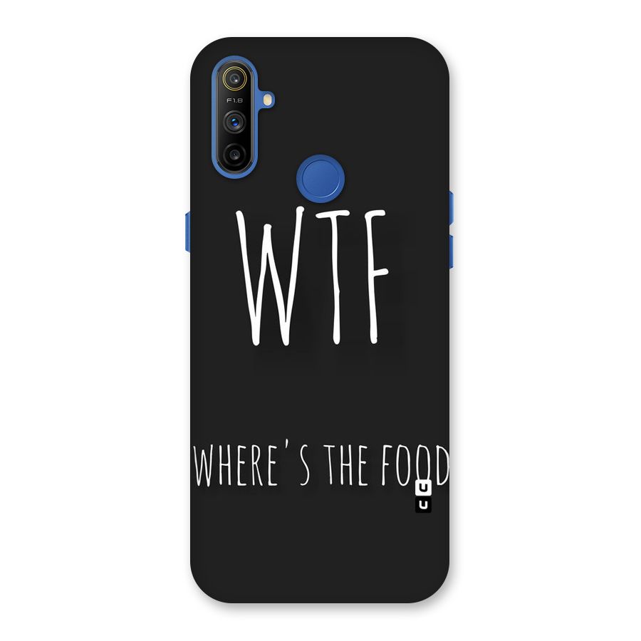 Where The Food Back Case for Realme Narzo 10A