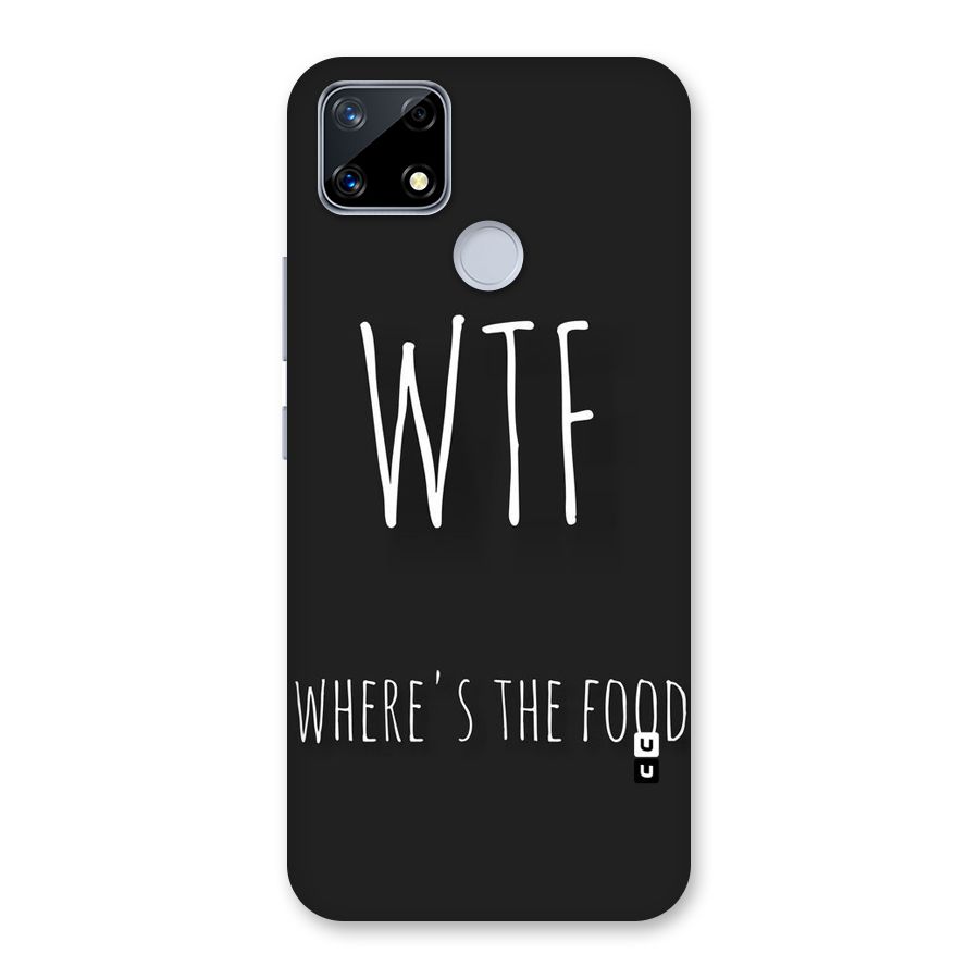 Where The Food Back Case for Realme Narzo 20