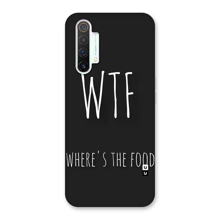 Where The Food Back Case for Realme X3