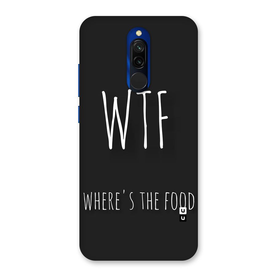 Where The Food Back Case for Redmi 8