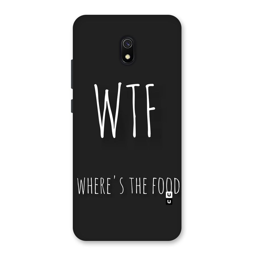 Where The Food Back Case for Redmi 8A