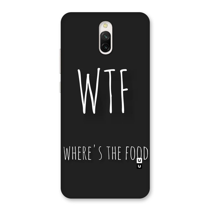 Where The Food Back Case for Redmi 8A Dual
