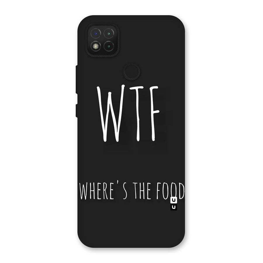 Where The Food Back Case for Redmi 9