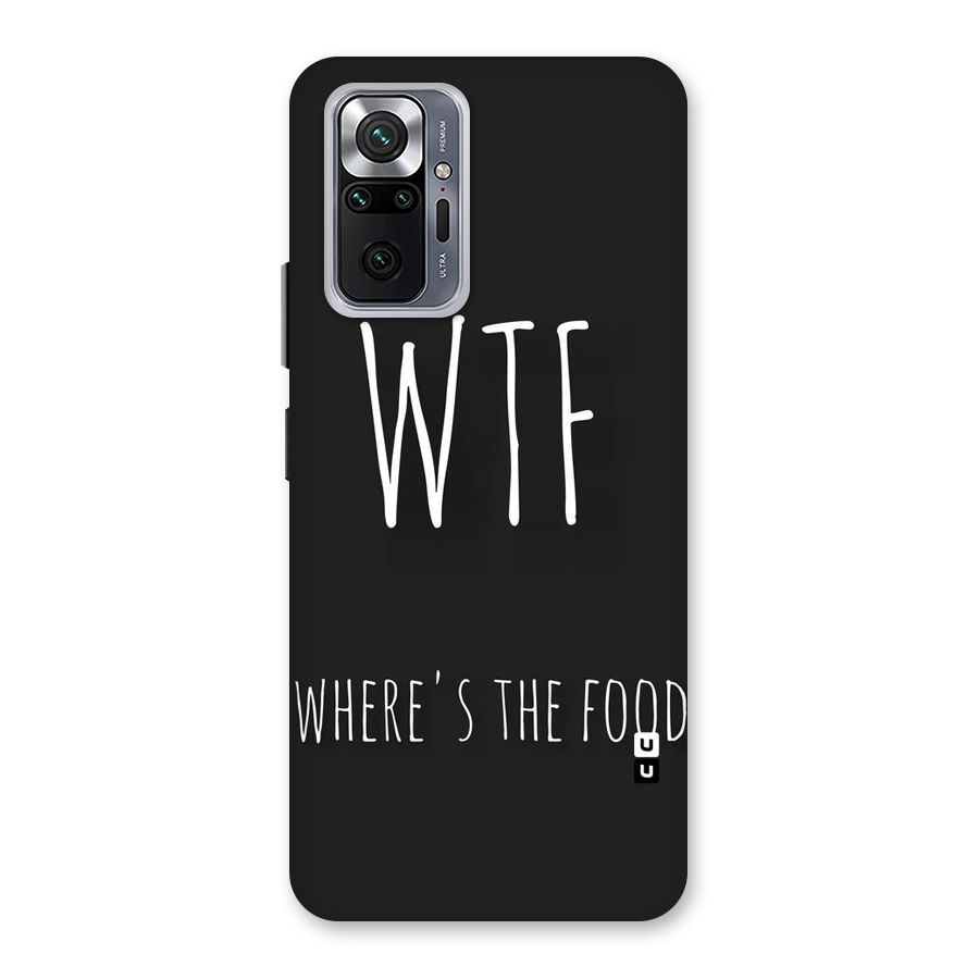 Where The Food Back Case for Redmi Note 10 Pro