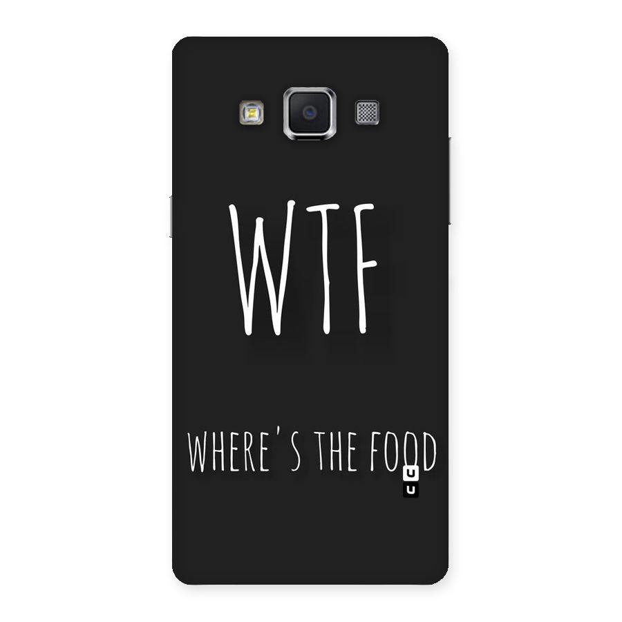 Where The Food Back Case for Samsung Galaxy A5