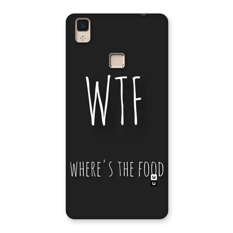 Where The Food Back Case for V3 Max