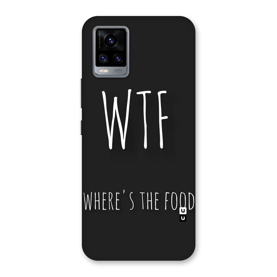 Where The Food Back Case for Vivo V20