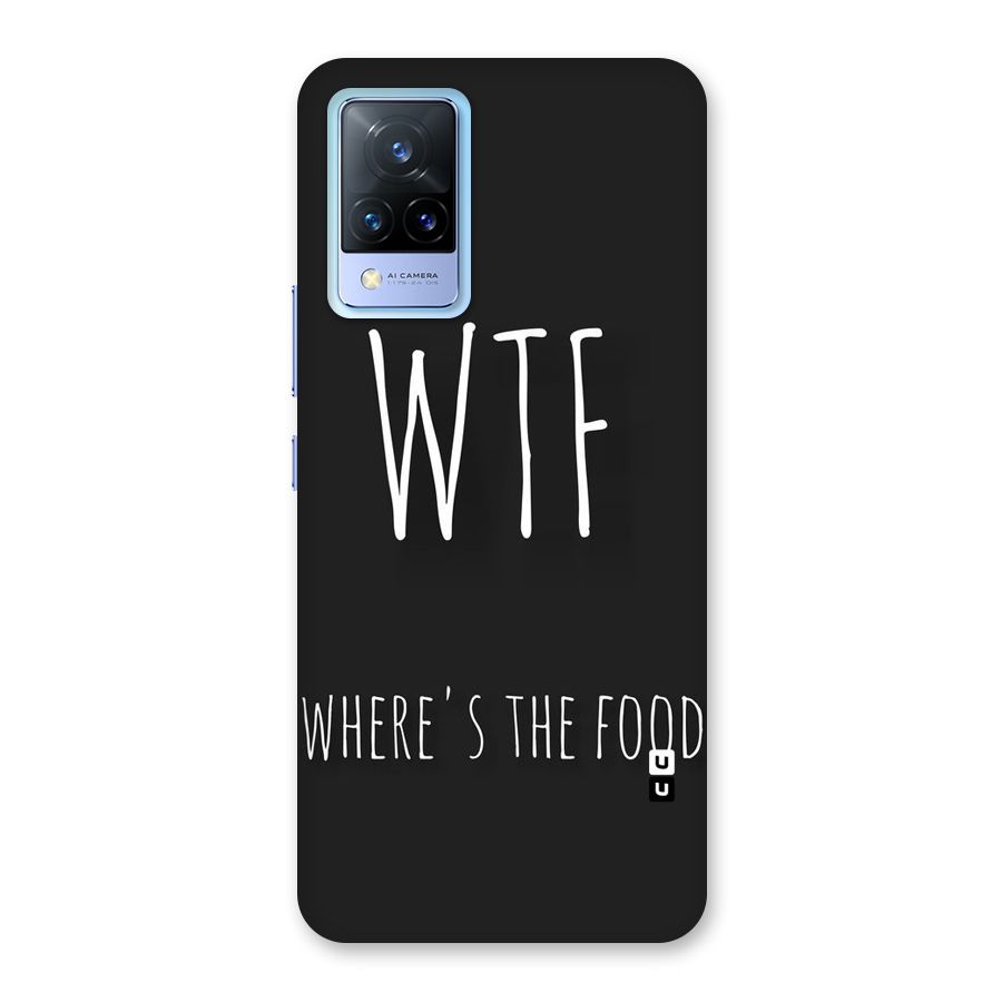 Where The Food Back Case for Vivo V21 5G