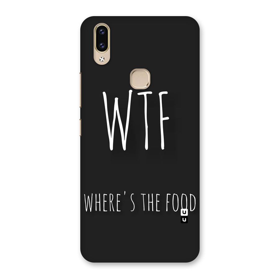 Where The Food Back Case for Vivo V9