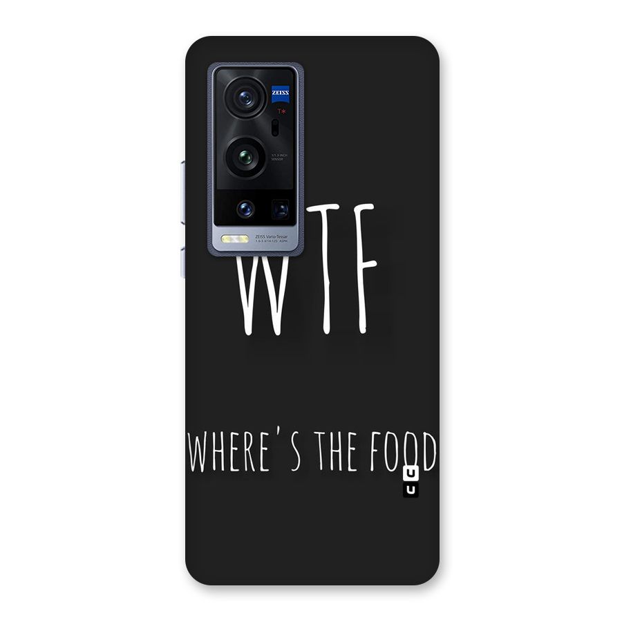 Where The Food Back Case for Vivo X60 Pro Plus