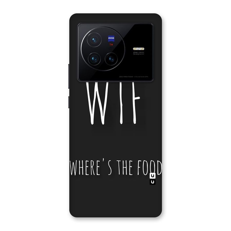 Where The Food Back Case for Vivo X80