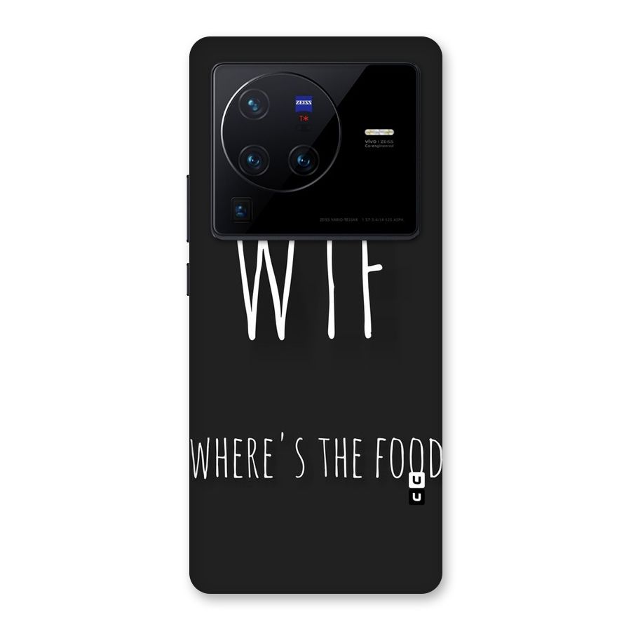 Where The Food Back Case for Vivo X80 Pro