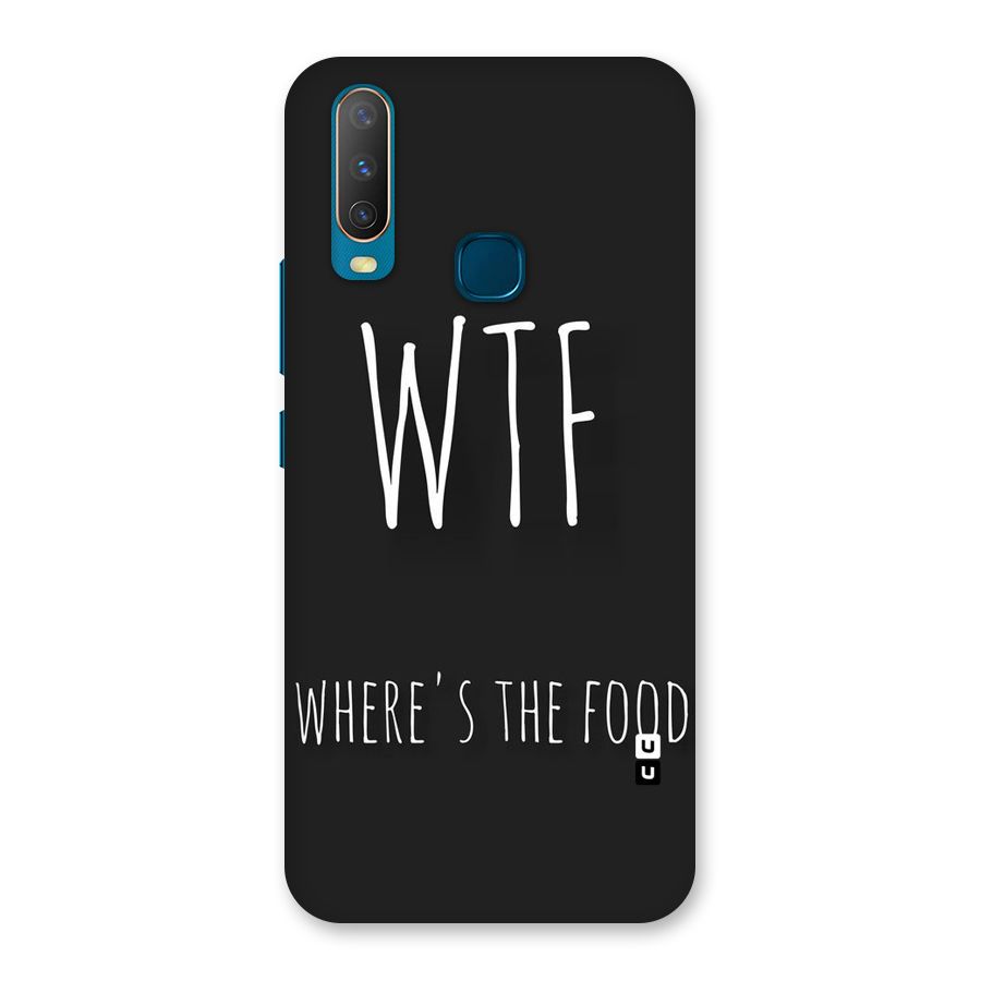 Where The Food Back Case for Vivo Y11