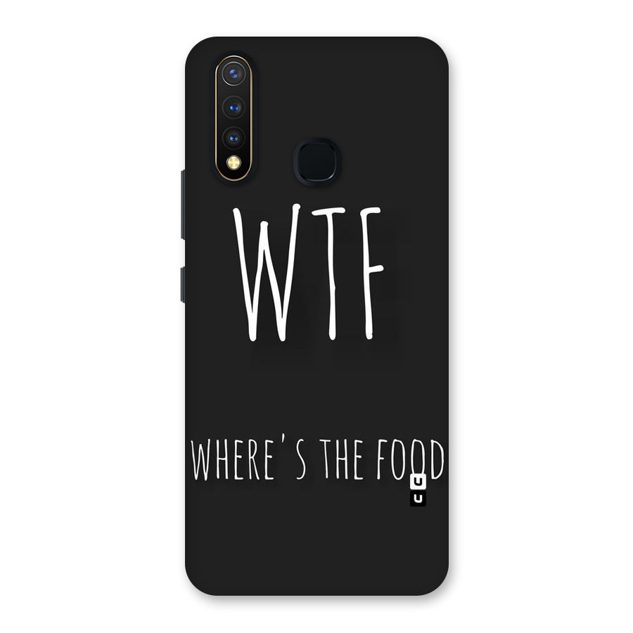 Where The Food Back Case for Vivo Y19