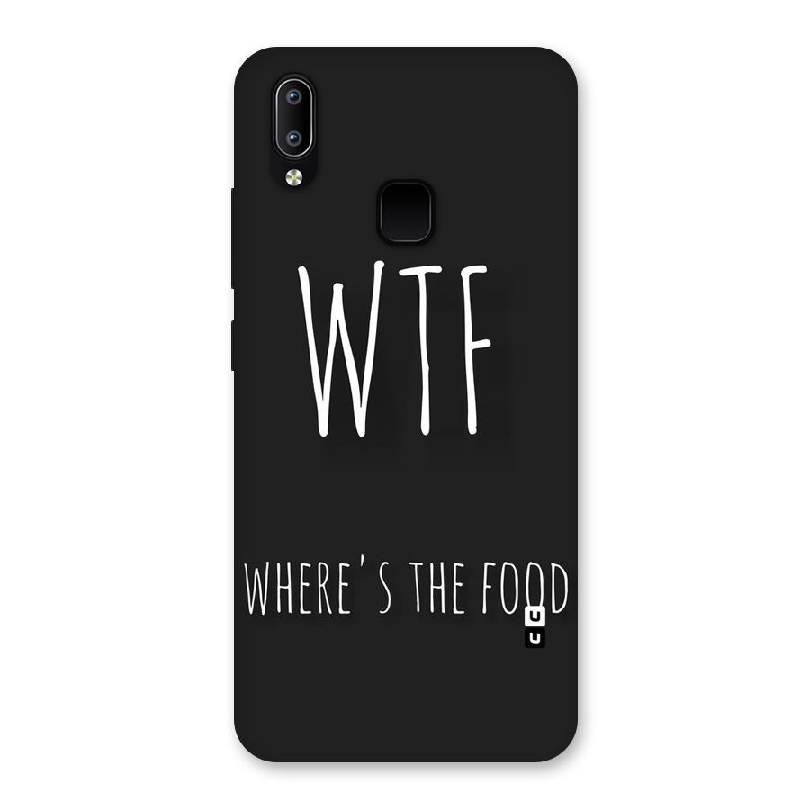 Where The Food Back Case for Vivo Y93