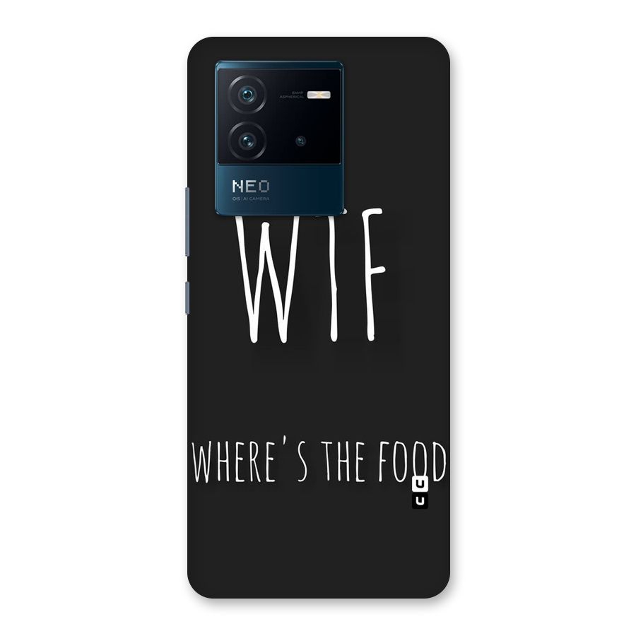 Where The Food Back Case for Vivo iQOO Neo 6 5G