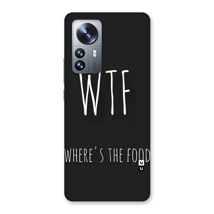 Where The Food Back Case for Xiaomi 12 Pro