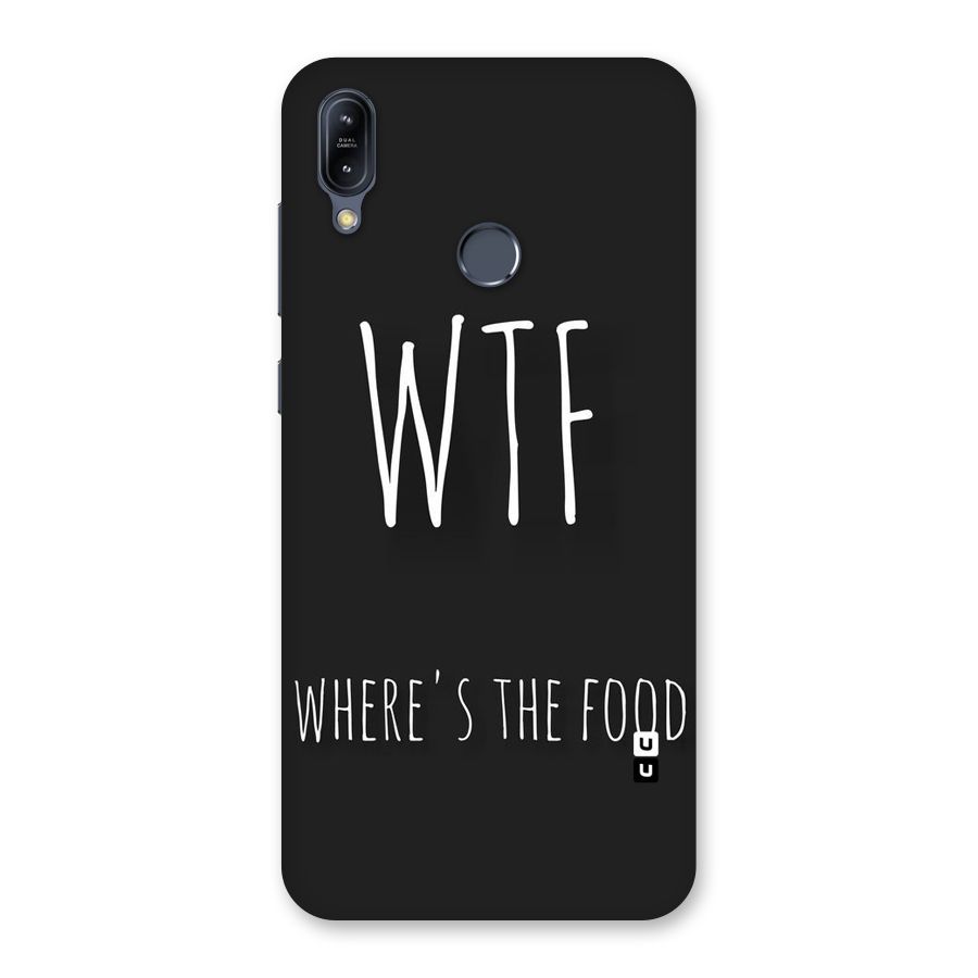 Where The Food Back Case for Zenfone Max M2