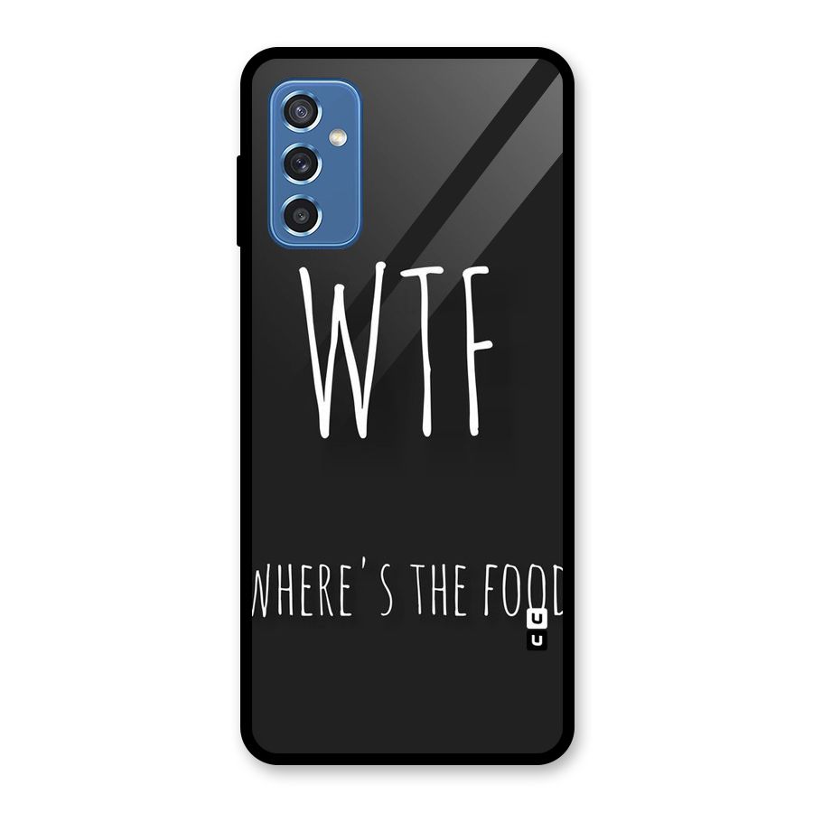Where The Food Glass Back Case for Galaxy M52 5G