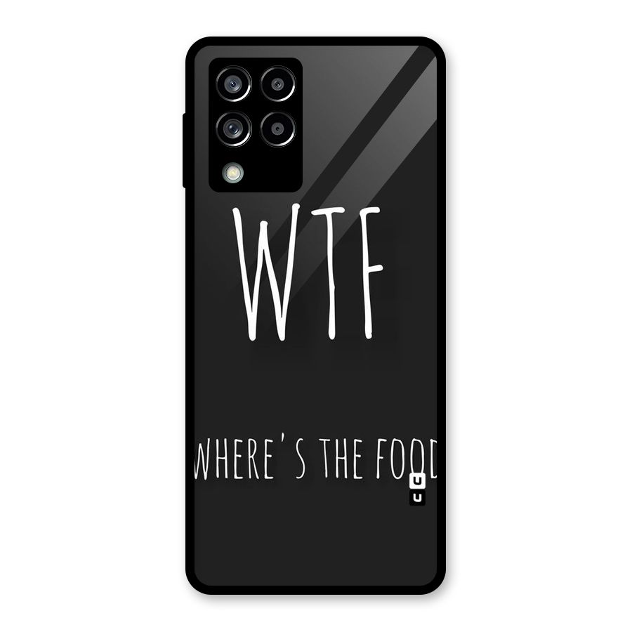 Where The Food Glass Back Case for Galaxy M53 5G