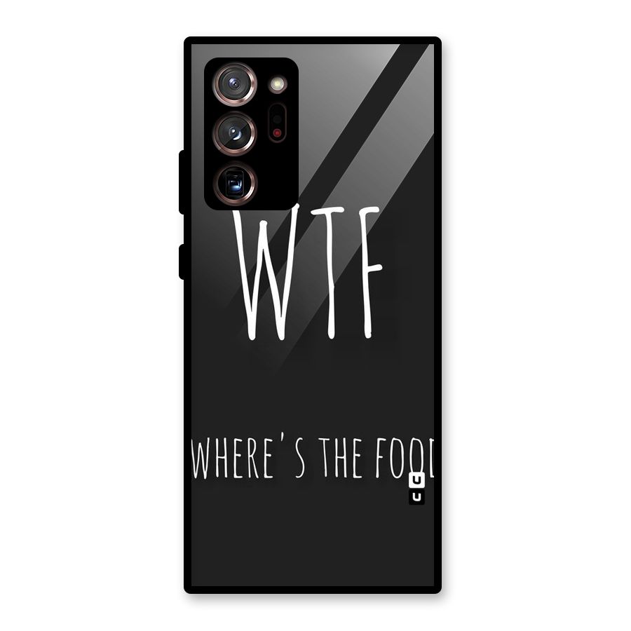 Where The Food Glass Back Case for Galaxy Note 20 Ultra 5G