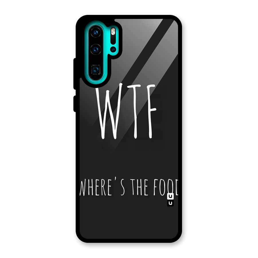 Where The Food Glass Back Case for Huawei P30 Pro