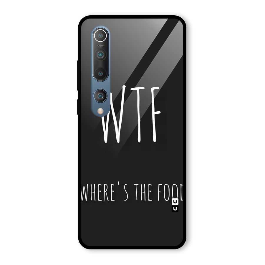 Where The Food Glass Back Case for Mi 10
