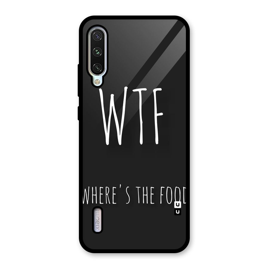 Where The Food Glass Back Case for Mi A3