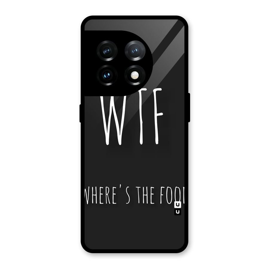 Where The Food Glass Back Case for OnePlus 11