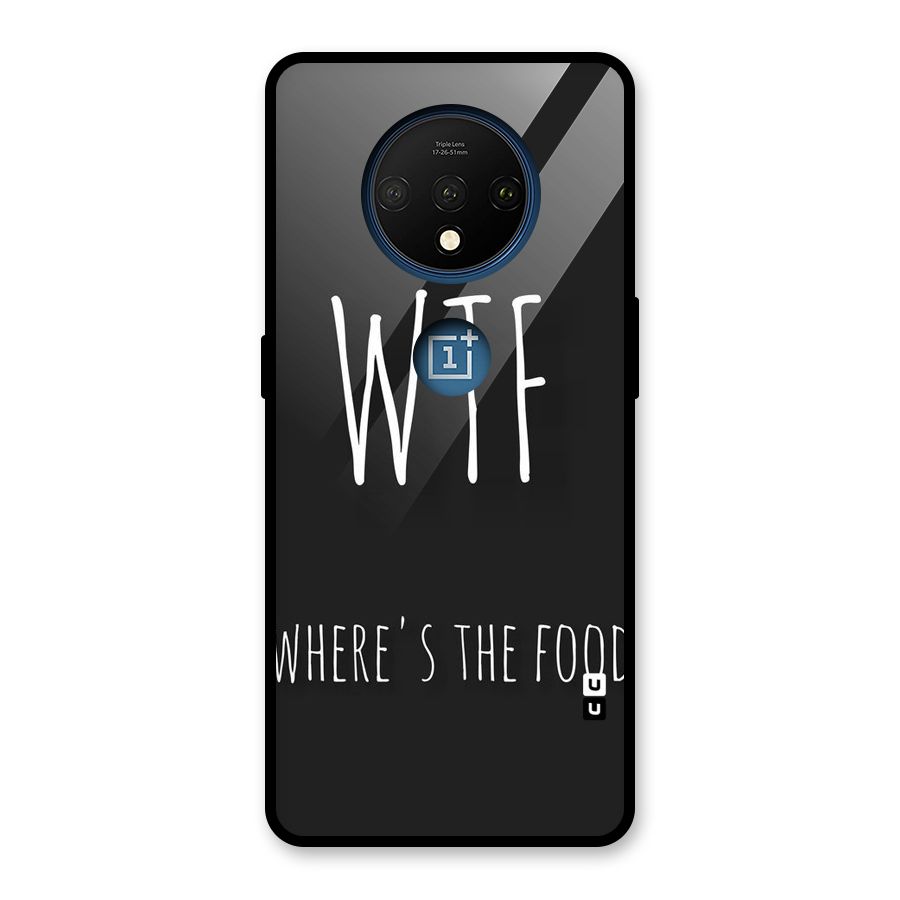 Where The Food Glass Back Case for OnePlus 7T