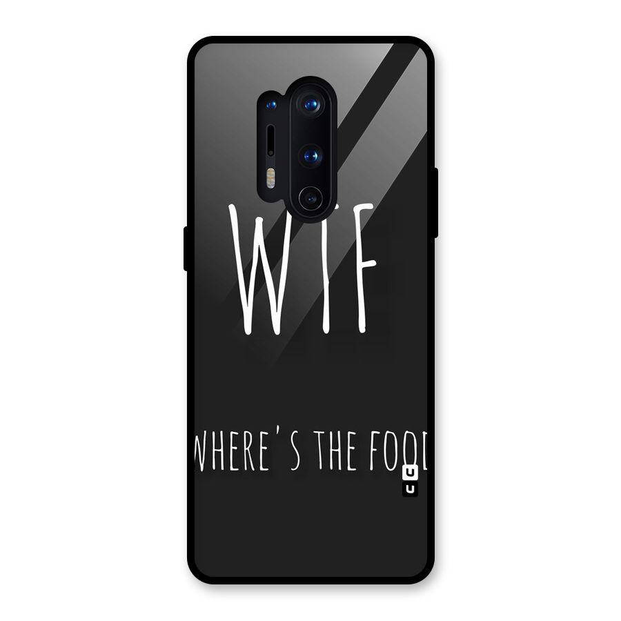 Where The Food Glass Back Case for OnePlus 8 Pro