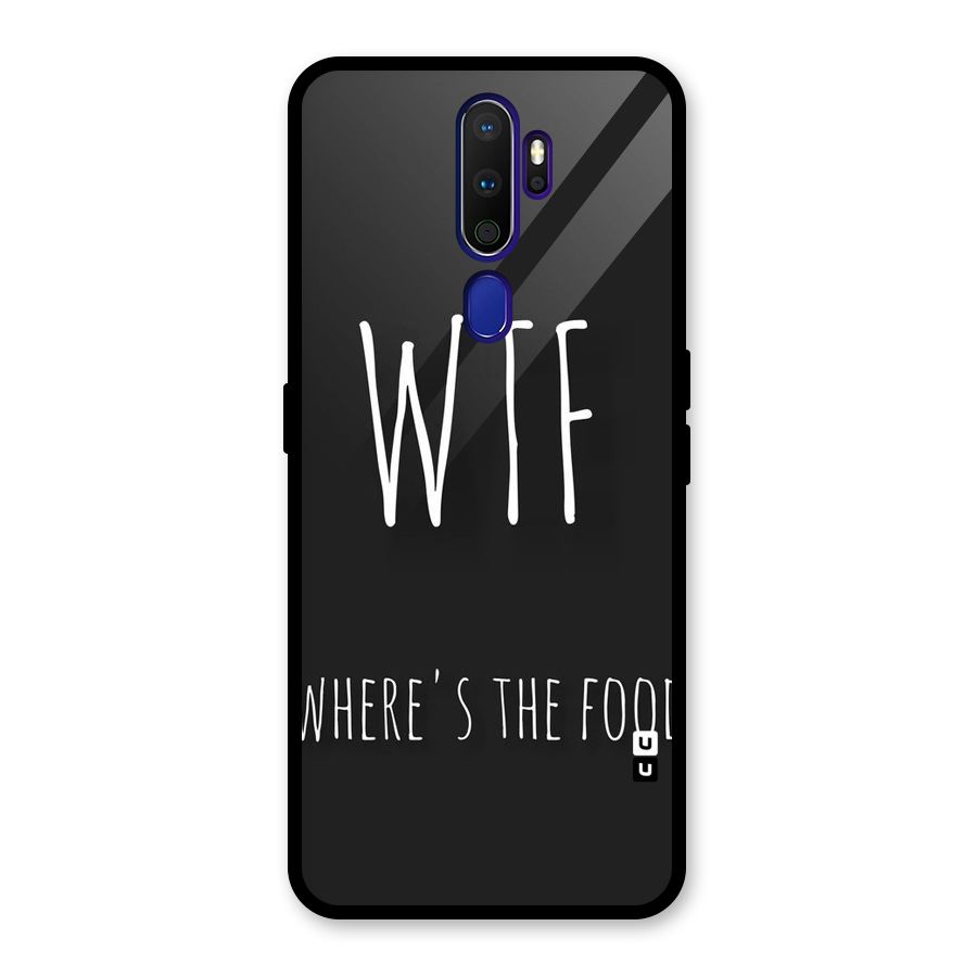 Where The Food Glass Back Case for Oppo A9 (2020)