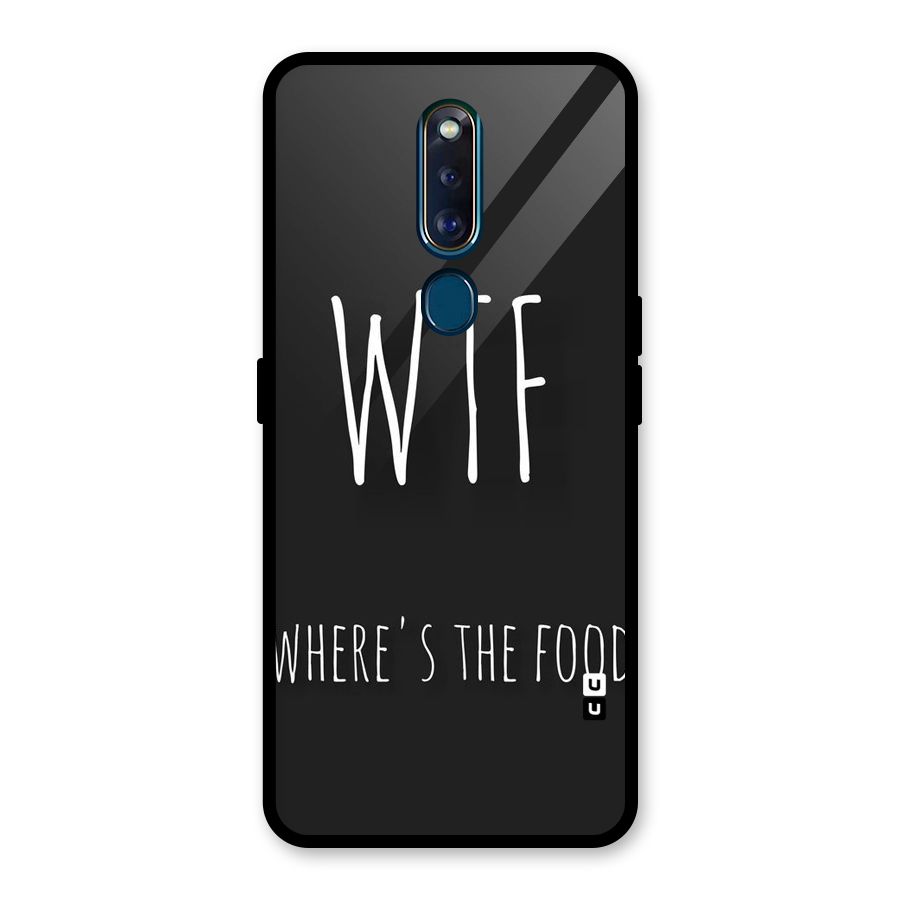 Where The Food Glass Back Case for Oppo F11 Pro