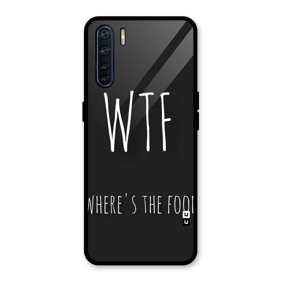 Where The Food Glass Back Case for Oppo F15