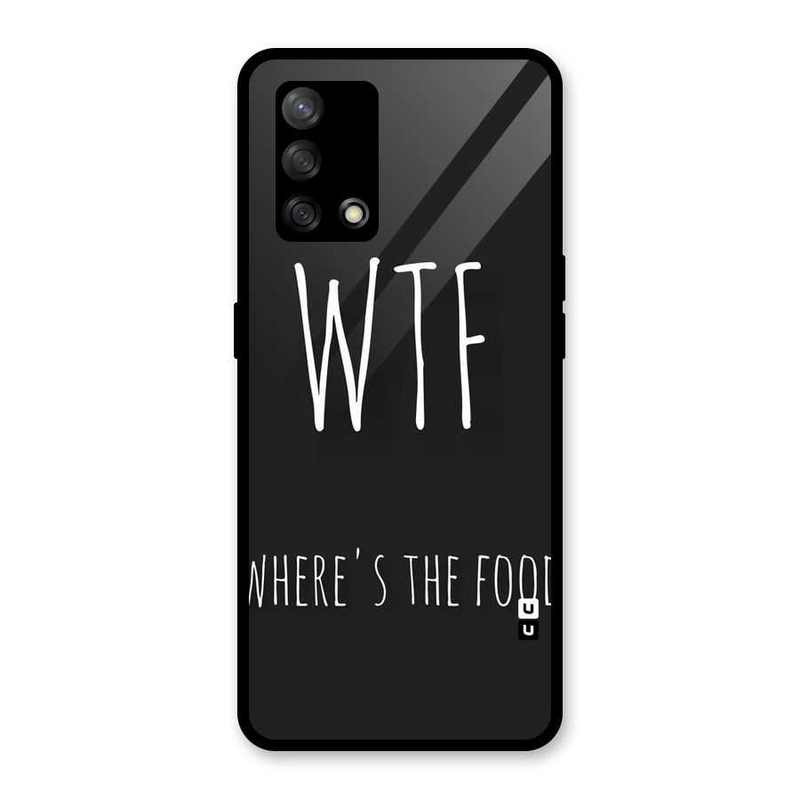 Where The Food Glass Back Case for Oppo F19