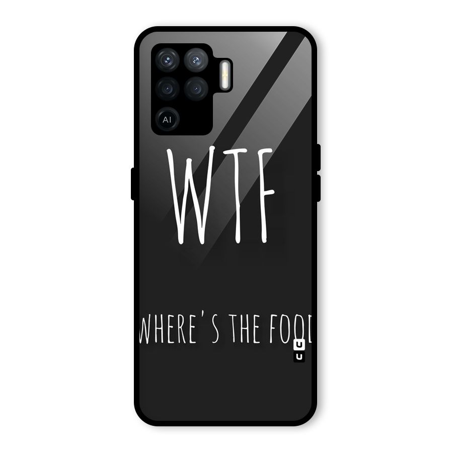 Where The Food Glass Back Case for Oppo F19 Pro