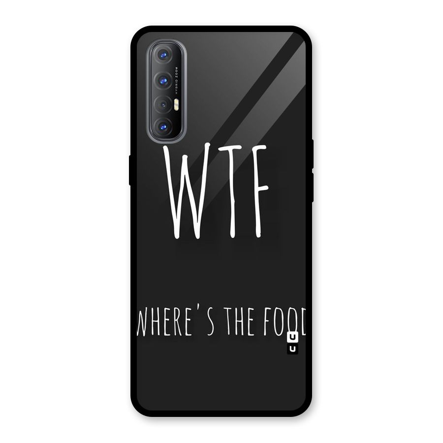 Where The Food Glass Back Case for Oppo Reno3 Pro