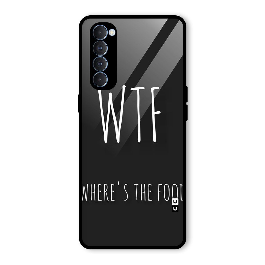 Where The Food Glass Back Case for Oppo Reno4 Pro