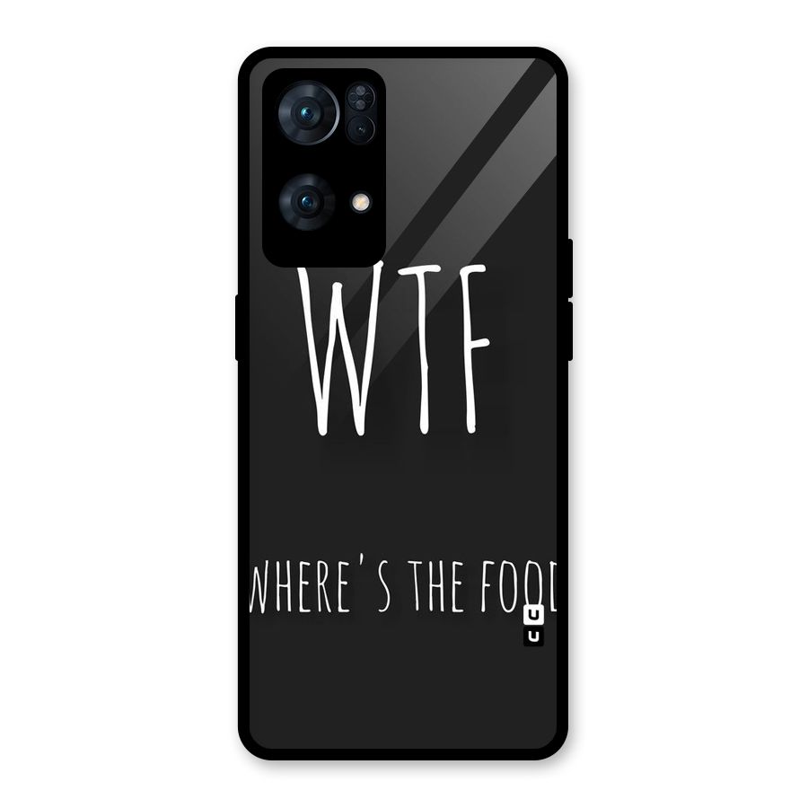 Where The Food Glass Back Case for Oppo Reno7 Pro 5G