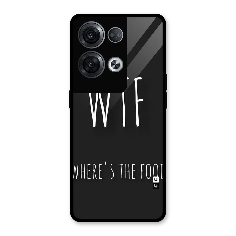 Where The Food Glass Back Case for Oppo Reno8 Pro 5G