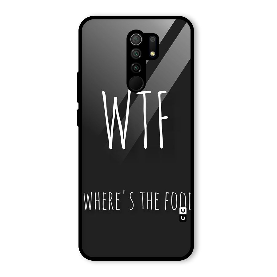 Where The Food Glass Back Case for Poco M2