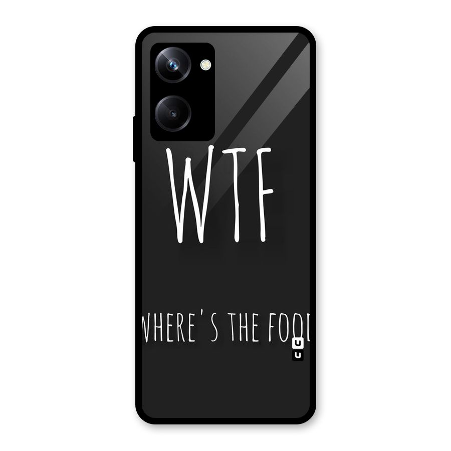 Where The Food Glass Back Case for Realme 10 Pro