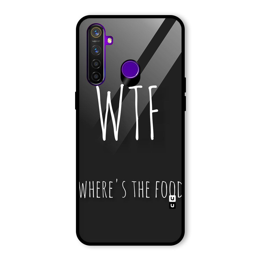 Where The Food Glass Back Case for Realme 5 Pro